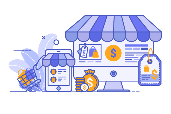 Interactive ecommerce website interface offering engaging user experience with dynamic features
